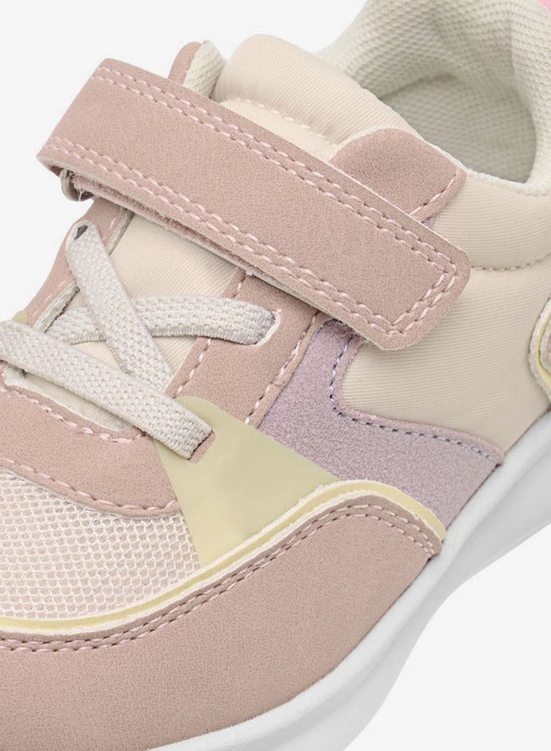 بيرفيت سنيكرز بناتي بألوان متداخلة وإغلاق بشريط لاصق - Image 4