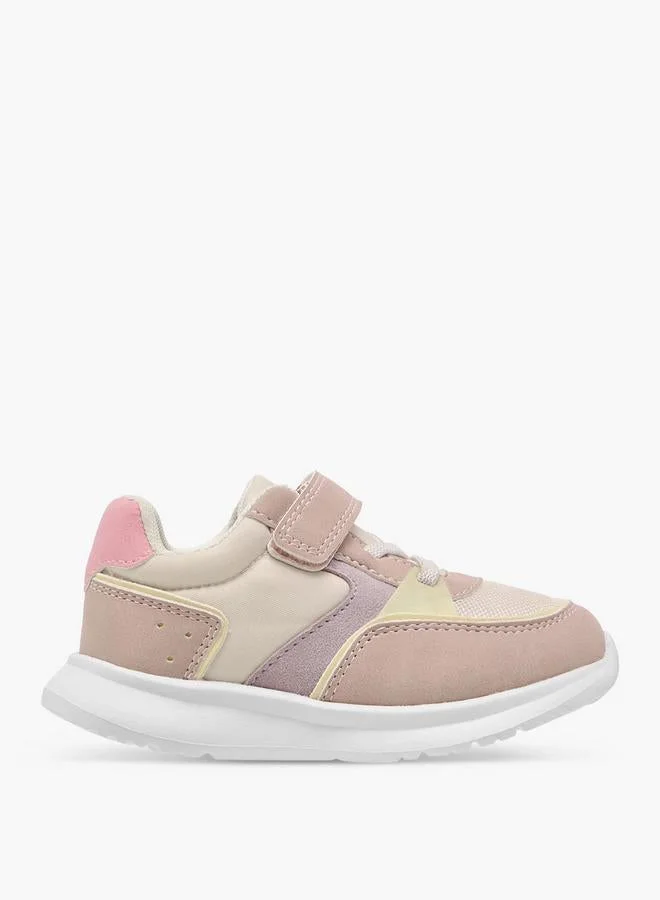 Barefeet Colourblock Sneakers With Hook And Loop Closure