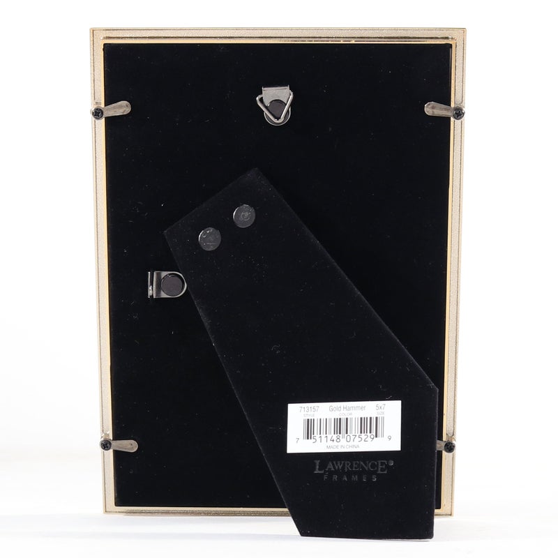 Lawrence Frames 713157 Metal with Hammer Effect  5x7  Gold - Image 3