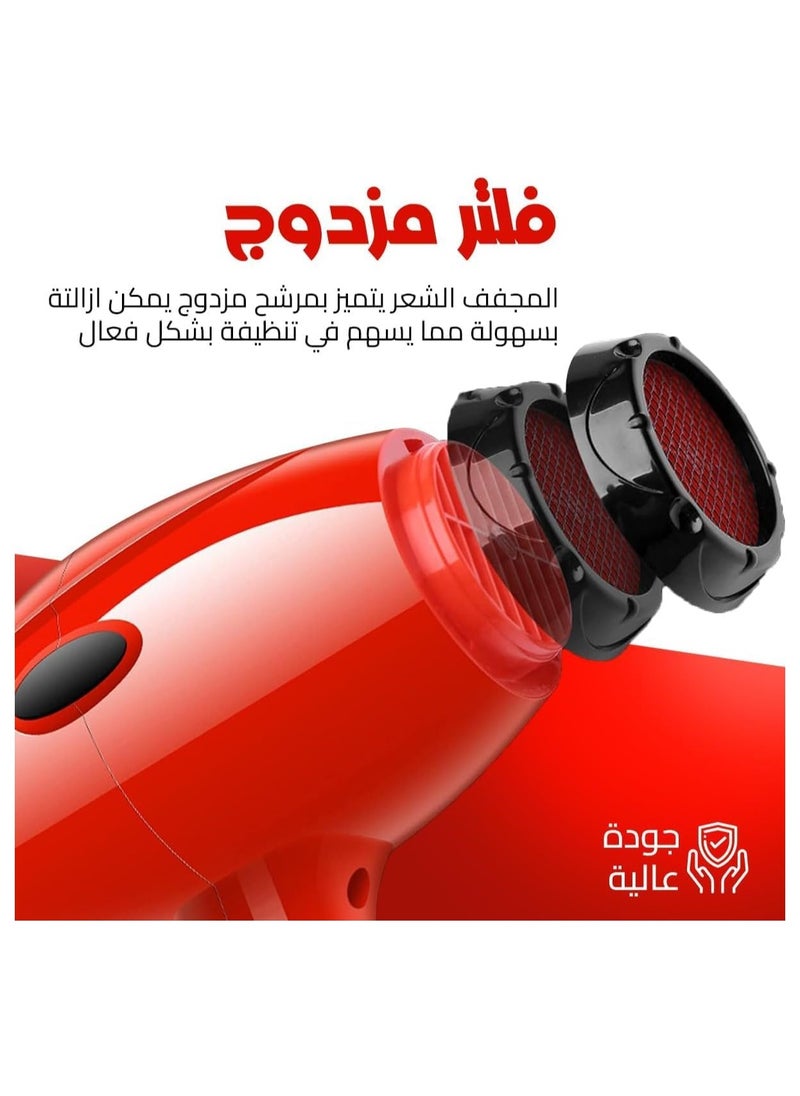 sokany - Sk-174 Professional Hair Dryer - 2200W 3X Ceramic Coating - Image 1