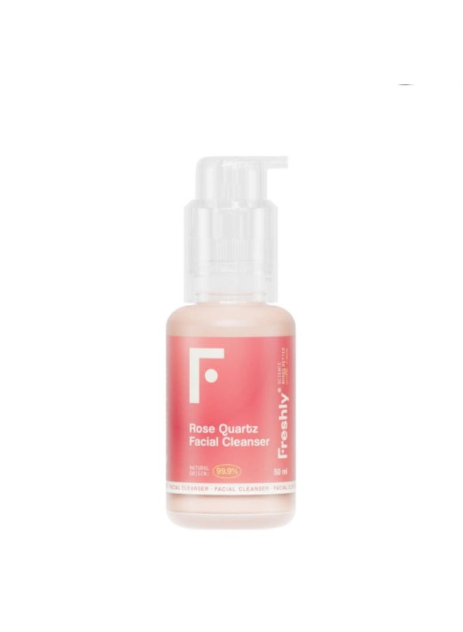 Freshly Rose Quartz Facial Cleanser 50ml - Image 1