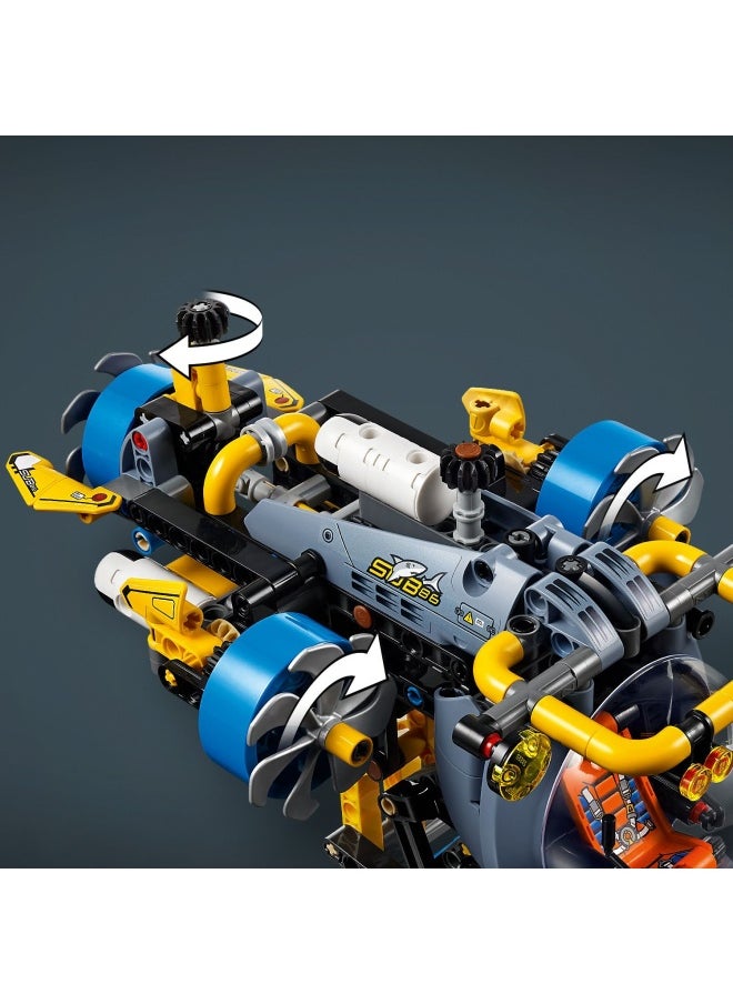 LEGO Technic Deep-Sea Research Submarine Toy - Vehicle Set with Spinning propellers, Air tanks and a cockpit for Imaginative Play - Birthday Gift for 9+ Year Old Boys & Girls  42201 - pzsku/ZC188C983EBDADE62B00BZ/45/_/1733937498/05750b42-b5d0-4f01-b38a-24f9d982956a