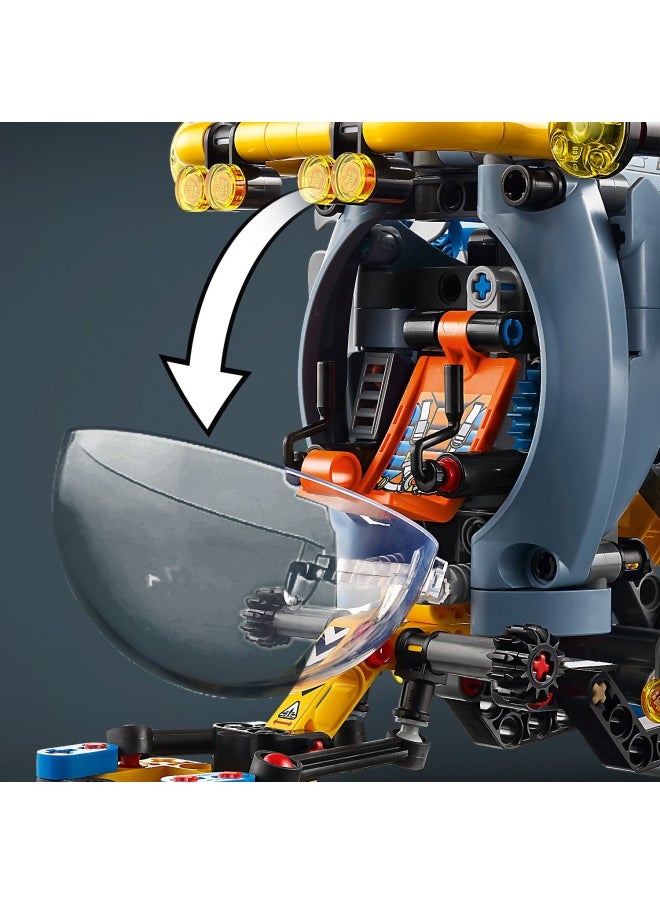 LEGO Technic Deep-Sea Research Submarine Toy - Vehicle Set with Spinning propellers, Air tanks and a cockpit for Imaginative Play - Birthday Gift for 9+ Year Old Boys & Girls  42201 - pzsku/ZC188C983EBDADE62B00BZ/45/_/1733937504/5ae4928e-5419-4bda-907e-8be802711f6a