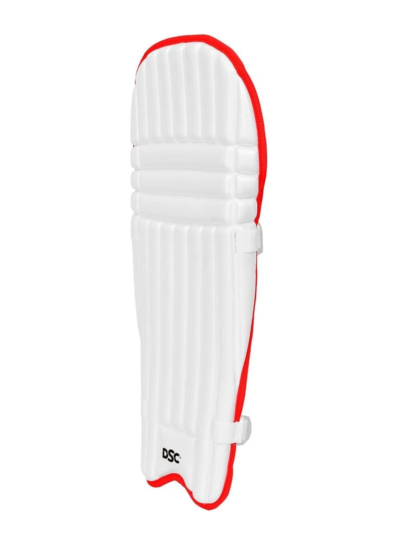 DSC DSC Moulder 21" Cricket Batting Legguard | Lightweight Youth Pads | Color May Vary | High-Density Foam Padding | Adjustable Straps | Ideal for Beginners & Practice Matches  - Image 2