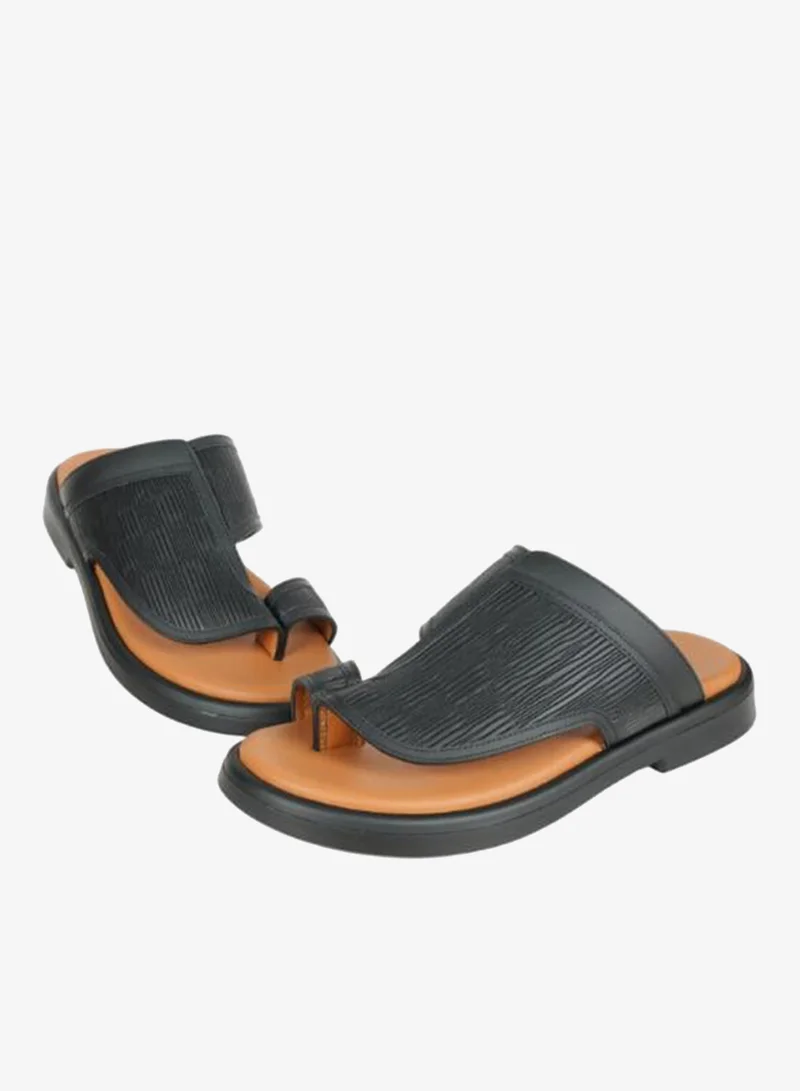 Barjeel Uno Black 008-3861 Barjeel Uno Mens Finger Grip Casual Sandals BOM1-04 Black for Men | Best Price UAE