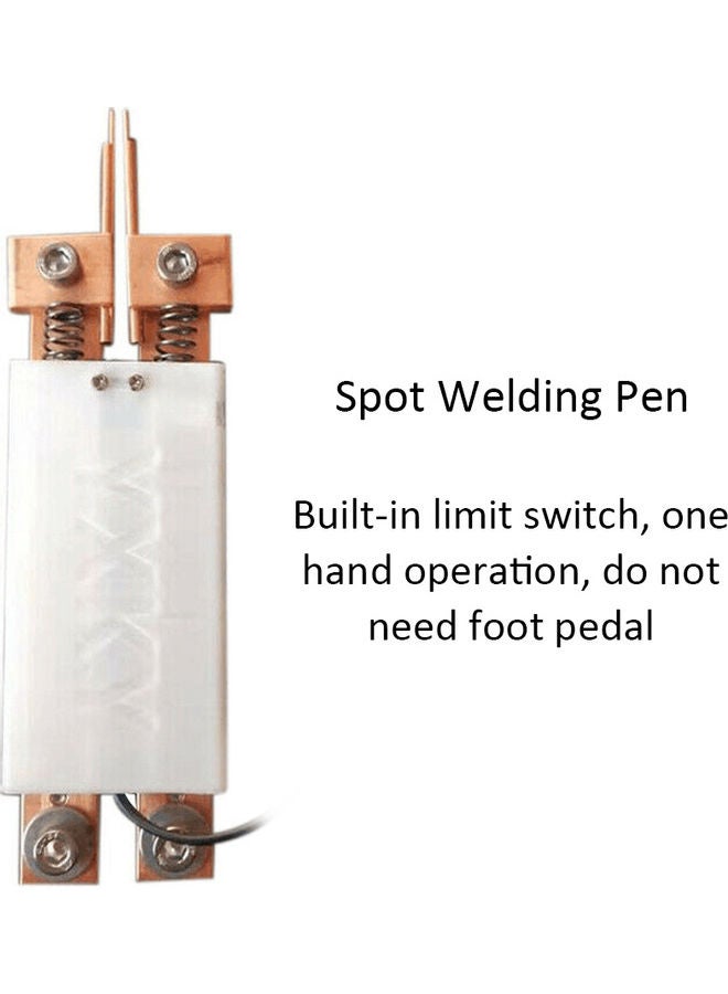 Loquat Integrated Type Spot Welding Pen Automatic Trigger Weld Machine Accessory Red 20.00 x 5.00 x 10.00cm - Image 3