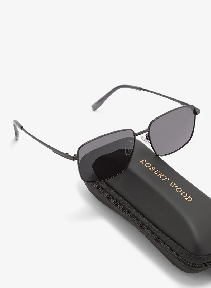 Robert Wood  Polarized Lens Square Aviator Sunglasses for Men | Best Price UAE