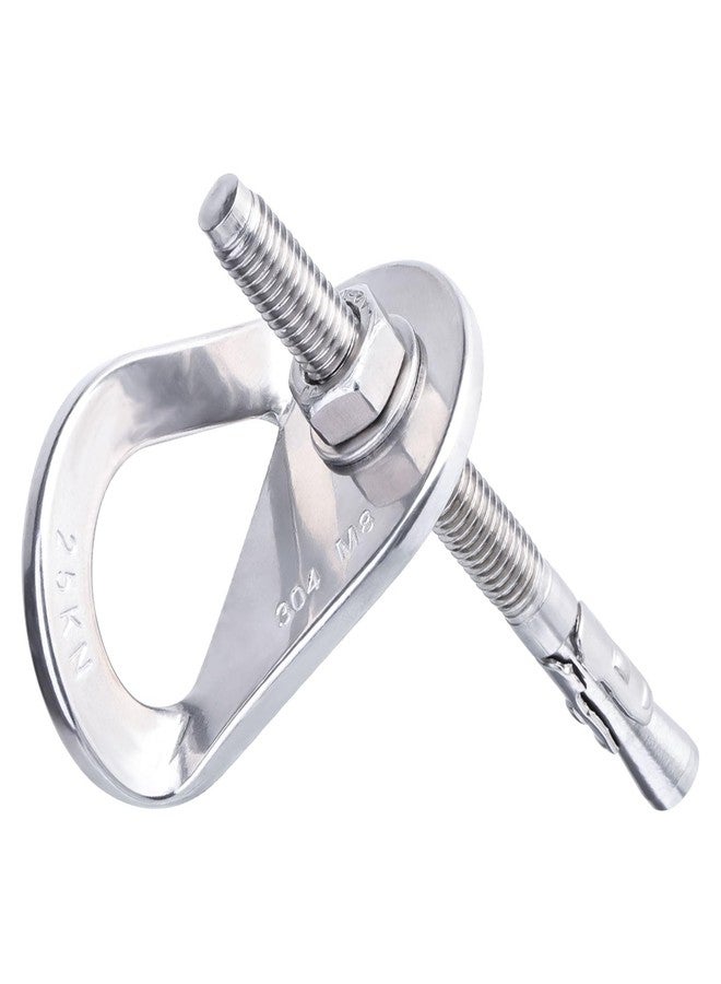 AOKWIT 25kN Climbing Bolt Hangers Anchors Stainless Steel Climbing Holds Anchor Bolt Heavy Duty Expansion Bolt Piton Tiedown for Rock Climbing Rappelling Hammock Gym Wall Aerial Work Caving Rescue - Image 1