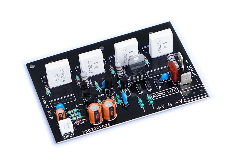 AUDIO LITE 200W Mono Amplifier Board for 2 Pair of 2SC5200+2SA1943 as Main Output TRANSISTORS. - Image 1