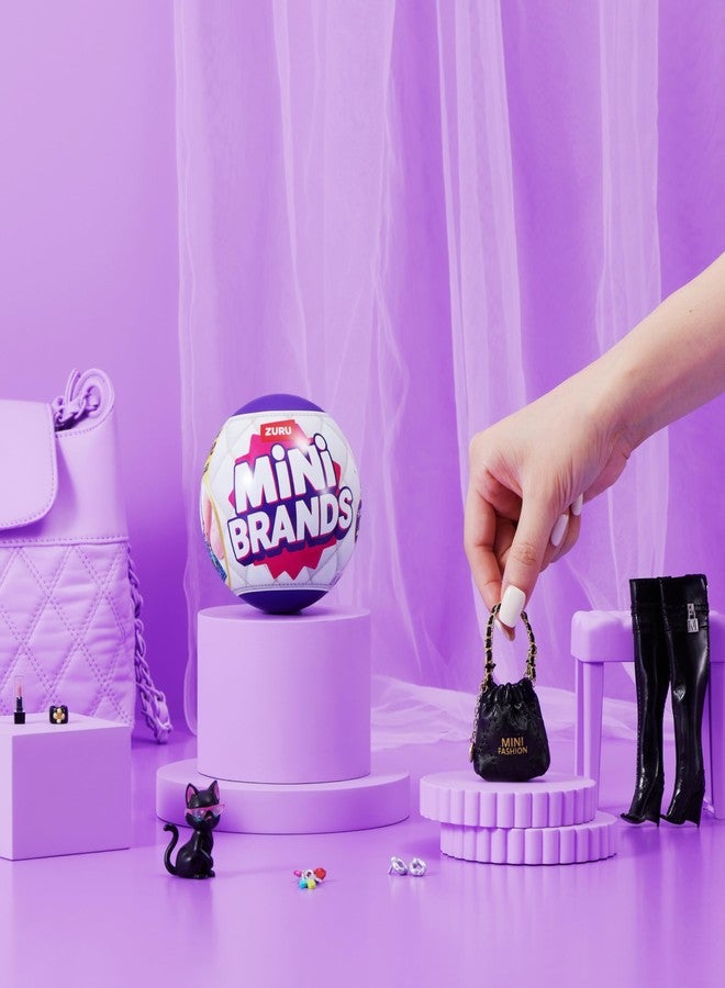 Mini Brands Fashion Series 4 2 Pack by ZURU - Novelty Unboxing Collectible Toy with 5 Mystery Mini Fashion Bags, Shoes & Accessories, 80+ Styles to Collect, Ages 3+, Kids, Teens & Adults - Image 3