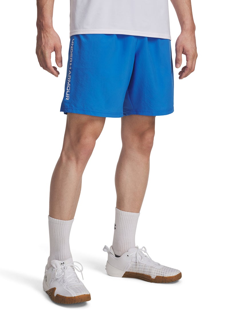 UNDER ARMOUR Youth Tech Woven Wordmark Shorts - Image 1