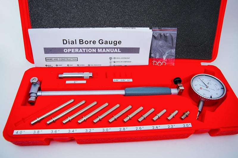 LLDSIMEX 2" - 6" Bore Gauge 0.0005" Increment Set - Image 3