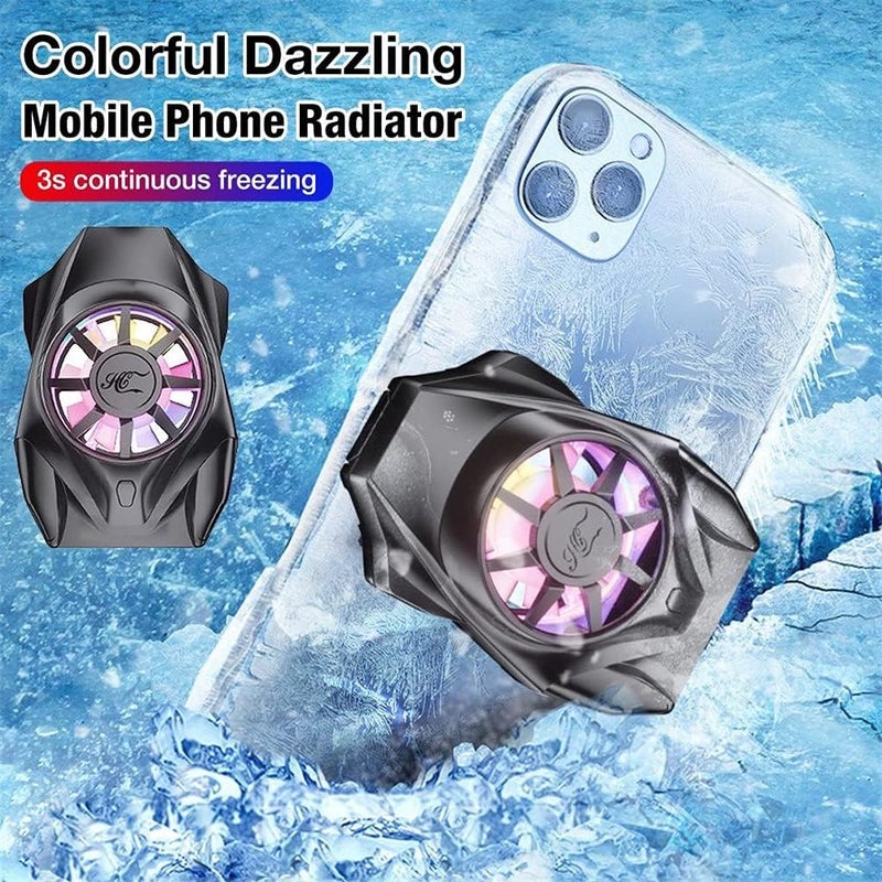 Cell Phone Cooler Fan Mobile Phone Radiator Heat Sink Cooler Universal for All Phones from 4inch to 6.7inch - Image 3
