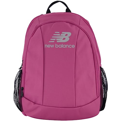 New Balance Laptop Backpack Commuter Travel Bag for Men and Women Burgundy 19 Inch - Image 1