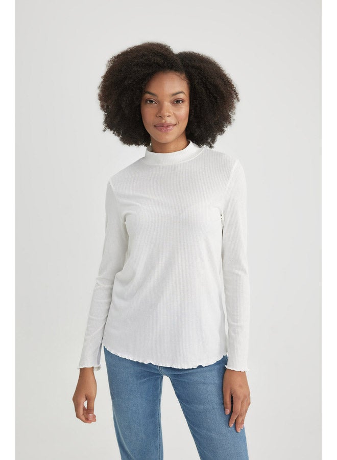 DeFacto Woman Maternity Wear Regular Fit Knitted Tops Long Sleeve  - Image 1