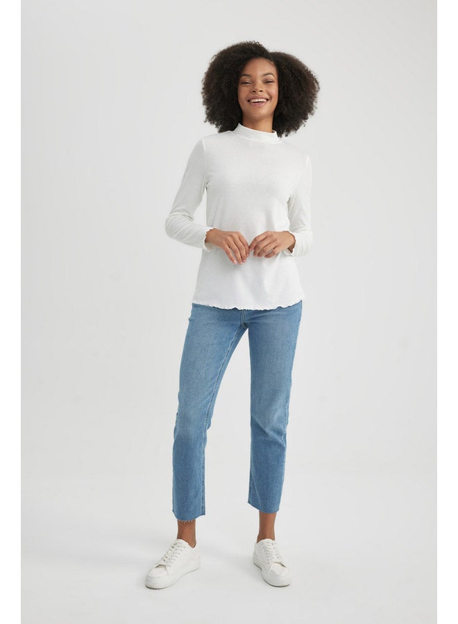 DeFacto Woman Maternity Wear Regular Fit Knitted Tops Long Sleeve  - Image 4