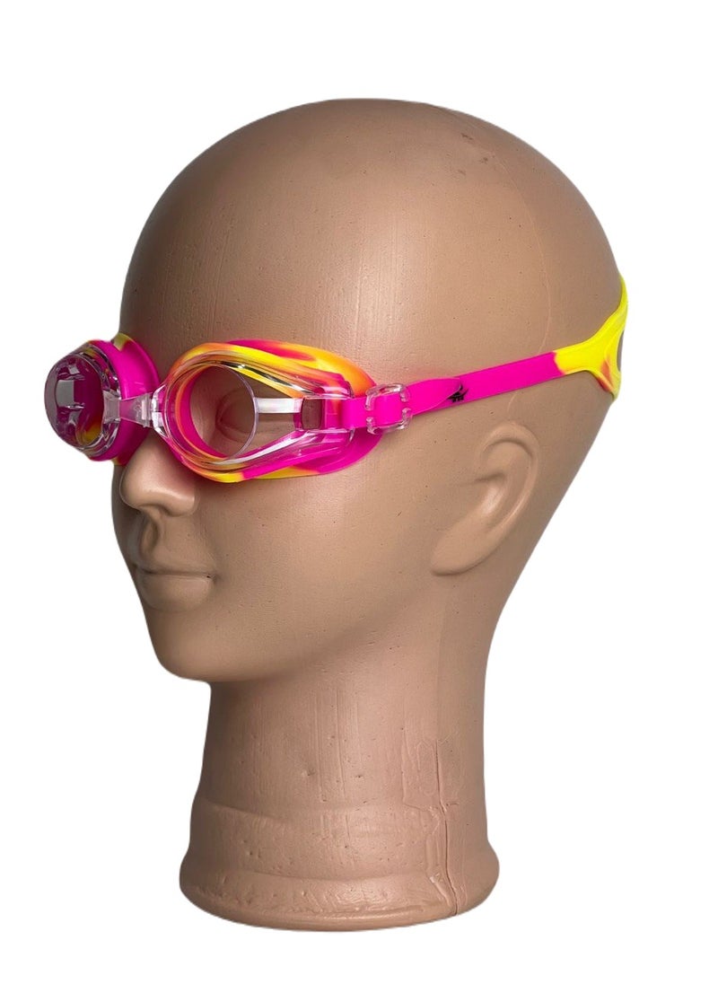 SportQ Premium SportQ Swim Goggles Anti-Fog Leakproof UV Protection Women Men Adult Youth Kids Wide Swim Goggles with Adjustable Strap  - Image 1