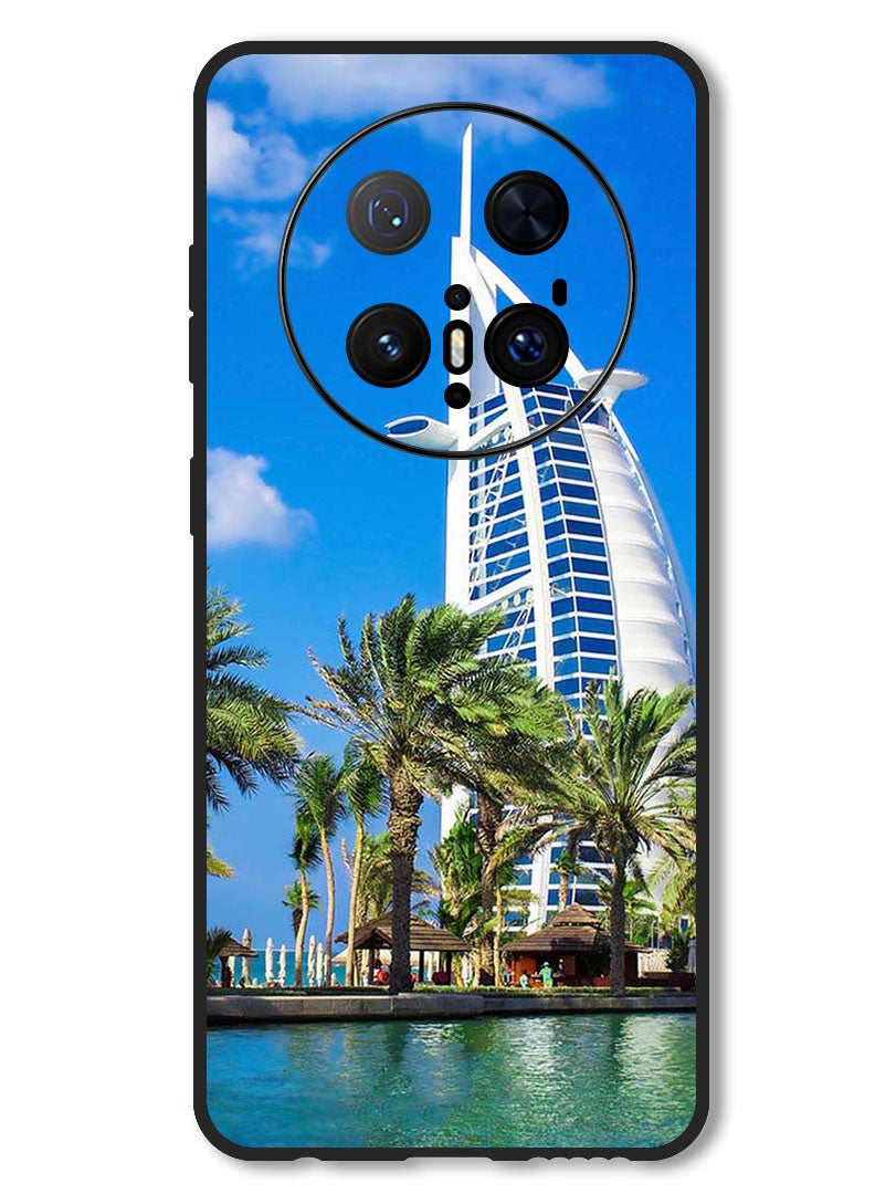 Theodor Case Compatible with Huawei Mate 70 Pro/ 70 Pro + Protection Shockproof Bumper Cover Dubai Tower - Image 1