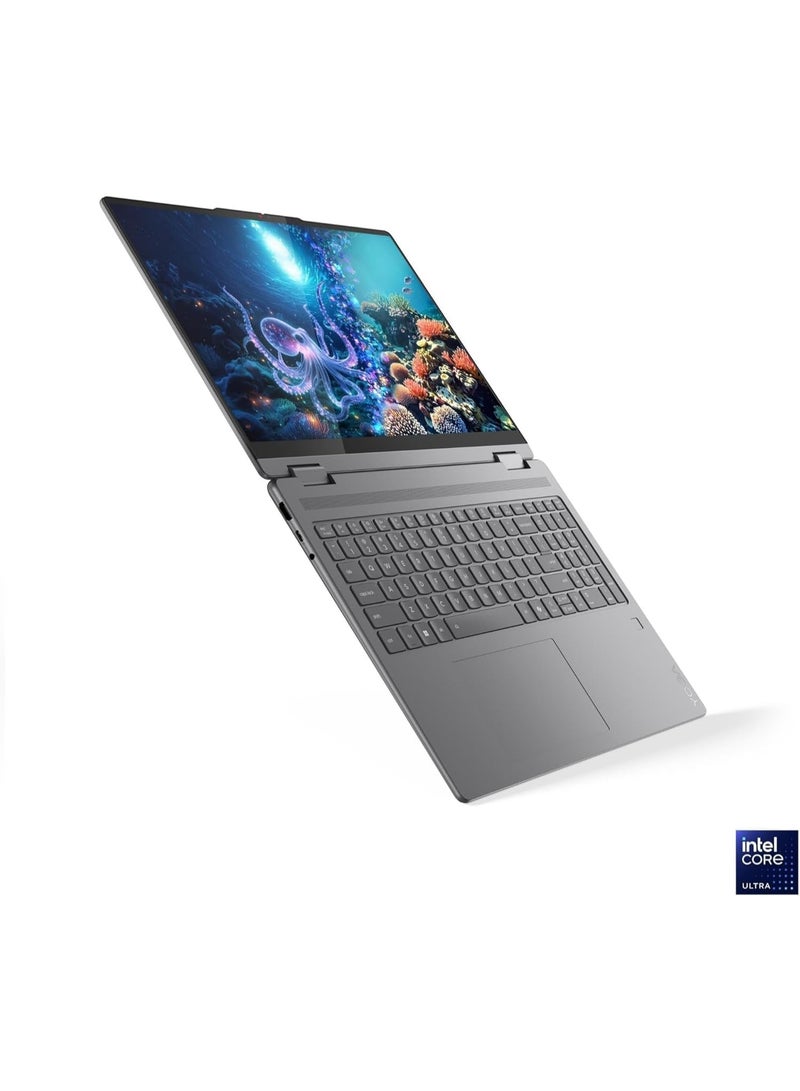Lenovo Yoga 7 2-in-1 16ILL10 2025 Laptop, 8-Core Intel Core Ultra 5 226V, 16" WUXGA IPS Touchscreen, Intel Arc Graphics 130V, 16GB LPDDR5 1TB SSD, Backlit KB, FP, Thunderbolt 4, Wi-Fi 7 Luna Grey - Image 5