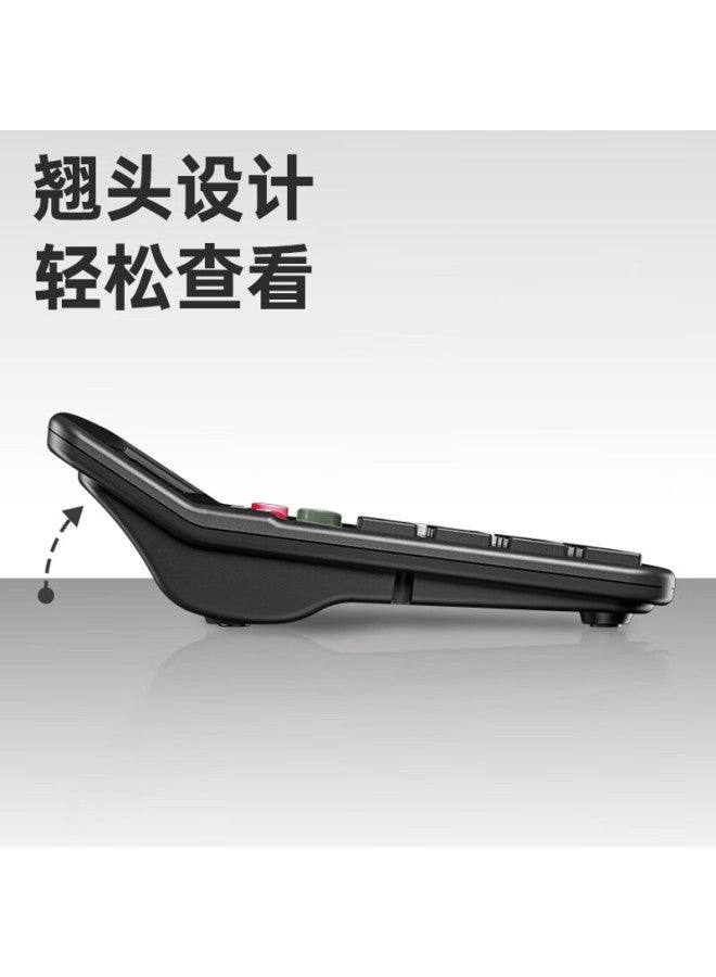 COMIX Dual Power Desktop Office Calculator 12-digit Large Screen Desktop Computer Student Office Stationery Supplies C-330 - Image 3