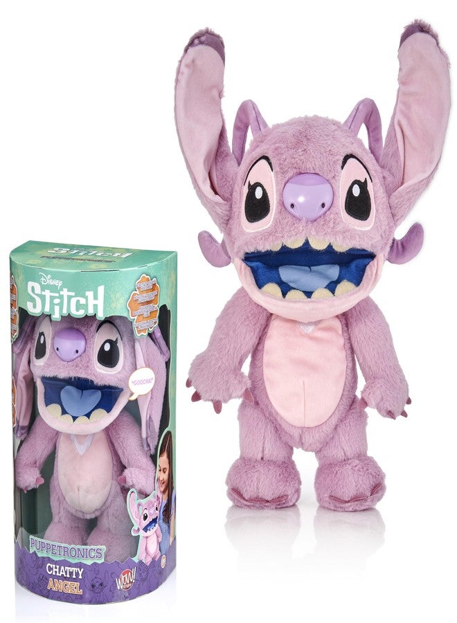 WOW! STUFF Disney Wow! Stuff Chatty Angel Deluxe Puppetronic | Puppetronic Angel |Puppet Animatronic | Over 50 Action and Sound Combinations | 30cm/12inches Height | Ages 6 to Adult - Image 1