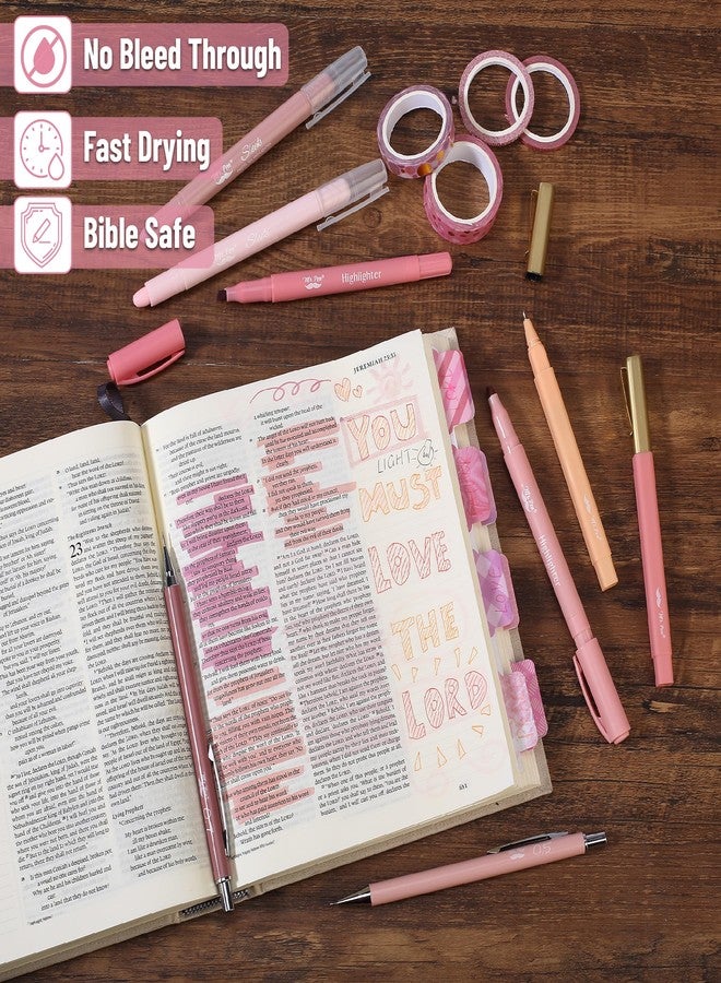 Mr. Pen- Bible Journaling Kit, Bible Highlighters and Pens No Bleed, Bible Study Kit, Bible Journaling Kit for Gift, Mother's Day - Image 5
