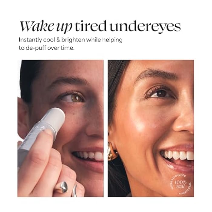 TULA Skin Care Eye + Lip Duo - Spresso Energizing Eye Balm 0.35 oz + Glaze Plumping Lip Treatment 0.28 oz, 2-Piece Holiday Kit - Image 5