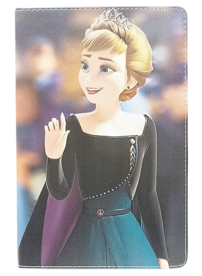 Frozen Anna Print Flip case Compatible with Samsung Galaxy Tab A9 Plus/A9+ 11 Inch 2023 (SM-X210/X216/X218), Case with Pen Holder, Stand Protective Case - Image 4