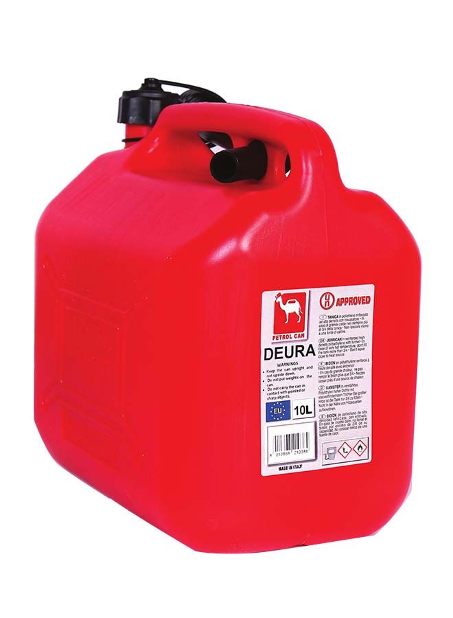 Deura Plastic Petrol Can 10L - Image 1