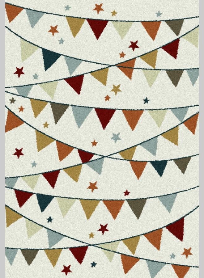 لوفت سجادات غرفة المعيشة الحديثة من تاماراي، سجادات أرضية ناعمة، سجادات سجاد، وسائد أريكة غير قابلة للانزلاق، سجادات غرفة المعيشة القابلة للغسل، مقاس 160 × 235 سم، متعدد الألوان - 8426-GB4-Y - Image 2