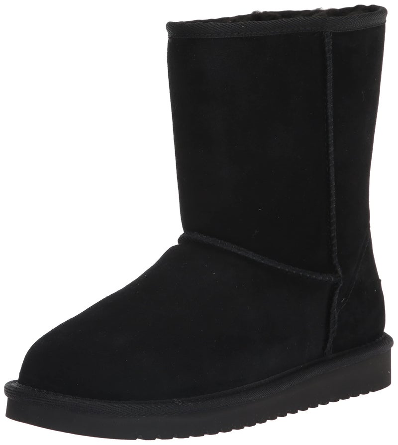 Koolaburra by UGG Women's koola Short Fashion Boot, Black, 07 M US
