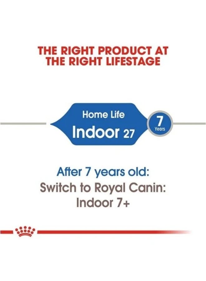 ROYAL CANIN طعام جاف للقطط البالغة من رويال كانين للصحة والتغذية الداخلية - التحكم في الروائح وكرات الشعر - كيس 2 كجم - Image 2