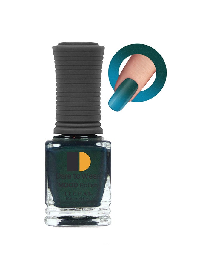 Lechat Color Changing Nail Polish 15ml Glossy Super Shine Nail Lacquer 15ml Fast Dry Long Lasting Nail Enamel Temperature Change Mood Color Polish Nail Art No Need UV LED Lamp No curing Manicure Nail Paint - Image 1