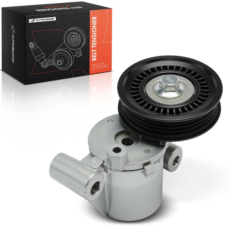 مجموعة مشد الحزام الفاخرة مع البكرة متوافقة مع فورد فوكاس 2012-2018 إيكو سبورت 2018-2021 2.0 لتر استبدال CM5E6A228AA CM5E6A228AB