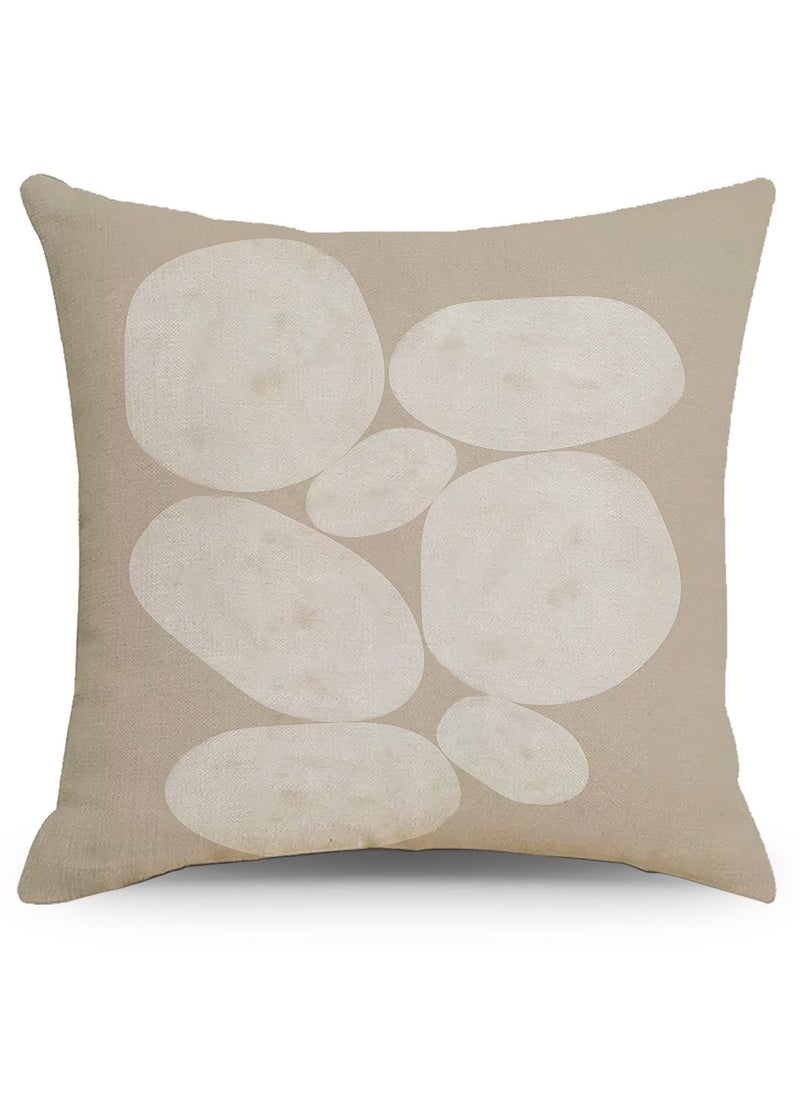 Y&D Nordic abstract pattern linen material pillowcase pillow cover 45*45cm 