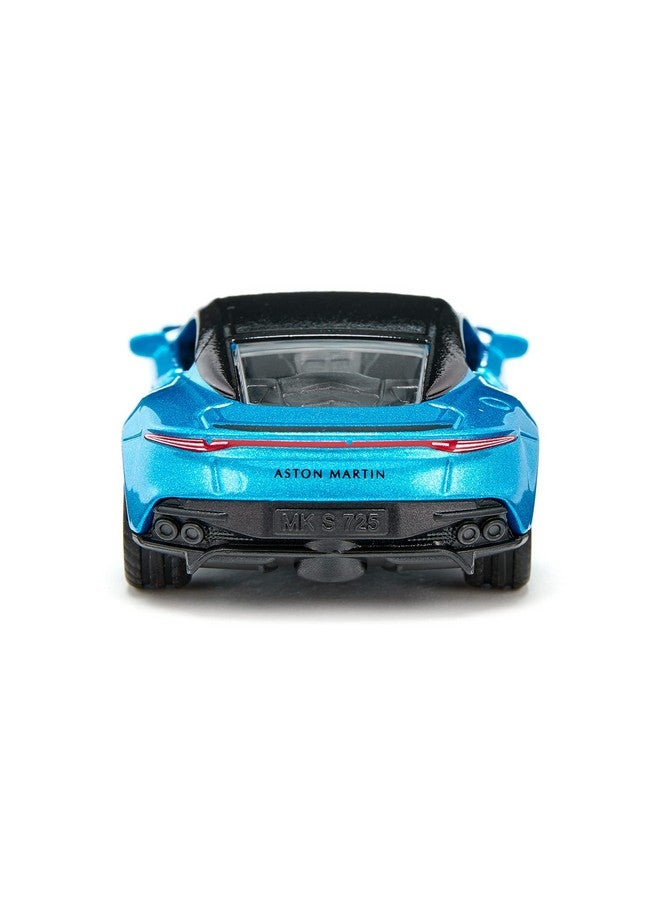 Siku 1582, Aston Martin DBS Superleggera, Toy car, Metal/Plastic, Blue, Openable Doors, Sports Rims with Rubber Tyres - Image 3