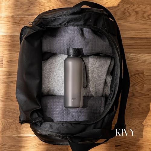 KIVY Slim Water Bottle 22oz Lightweight Shatterproof Reusable Tritan Water Bottle Leak Proof Bottle for Women Men Water bottle no straw Dishwasher Safe BPA Free - Image 3