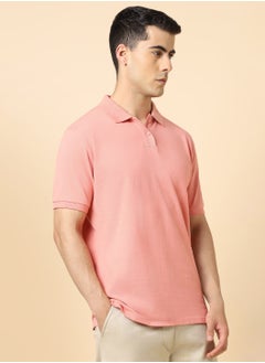 Dennis Lingo Pink T-Shirt for Men, 100% Cotton, Regular Fit  - Image 2