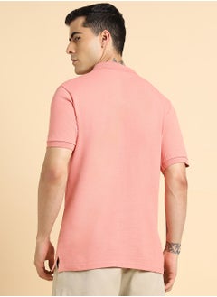 Dennis Lingo Pink T-Shirt for Men, 100% Cotton, Regular Fit  - Image 5