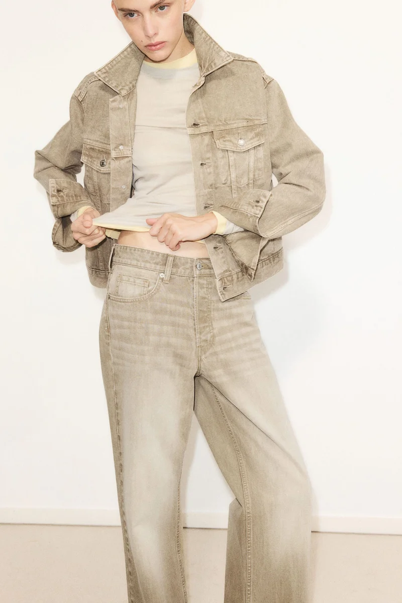 H&M Straight Regular Jeans