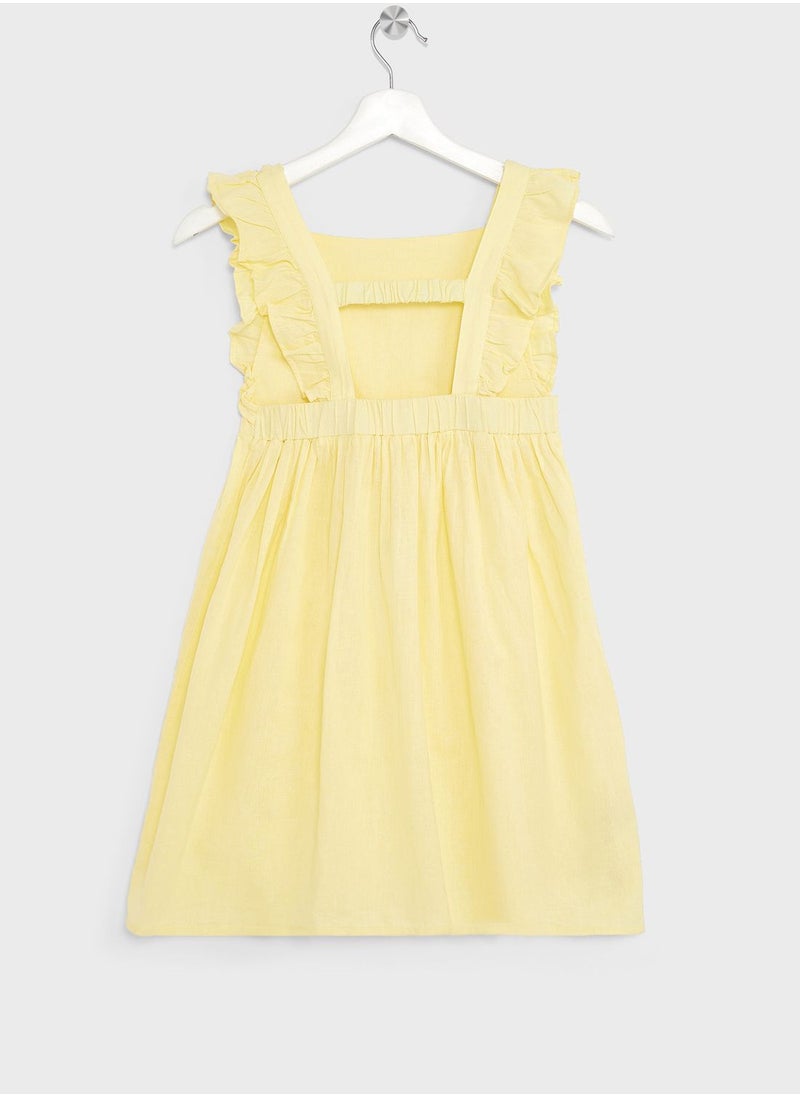 MANGO - Kids Essential Midi Dress - Image 1