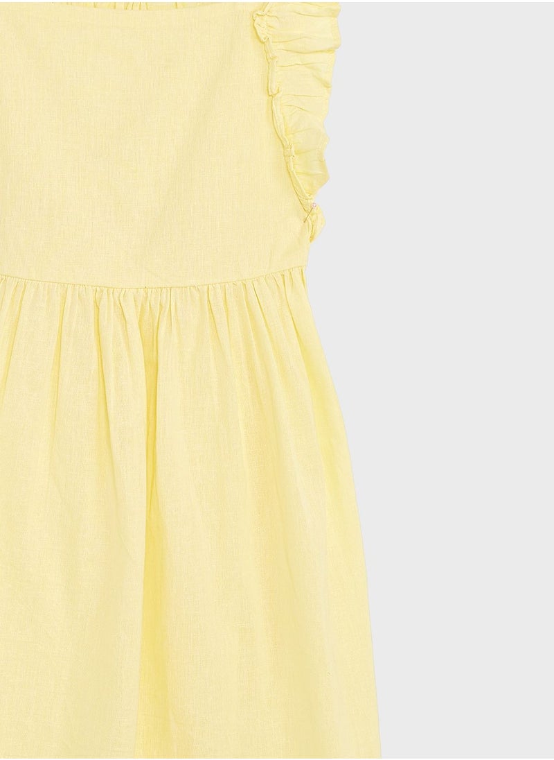 MANGO - Kids Essential Midi Dress - Image 1
