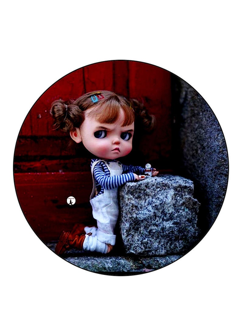 RKN Girl Printed Mouse Pad Multicolour