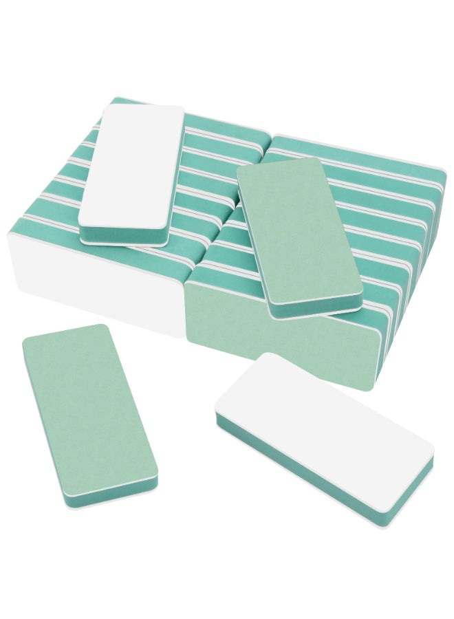 CGBE Nail Buffer and Shine Kit 20pcs Nail Shine Buffer Blocks for Natural Acrylic Nails Polisher Fingernail Buffer Buffing File 10004000 Grit Green - Image 2