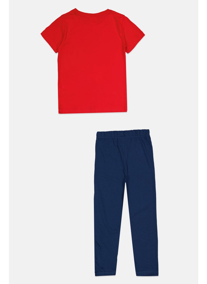 Disney Toddlers Boy 2 Pieces Mickey And Friends Pajama Set, Multicolor  - Image 2
