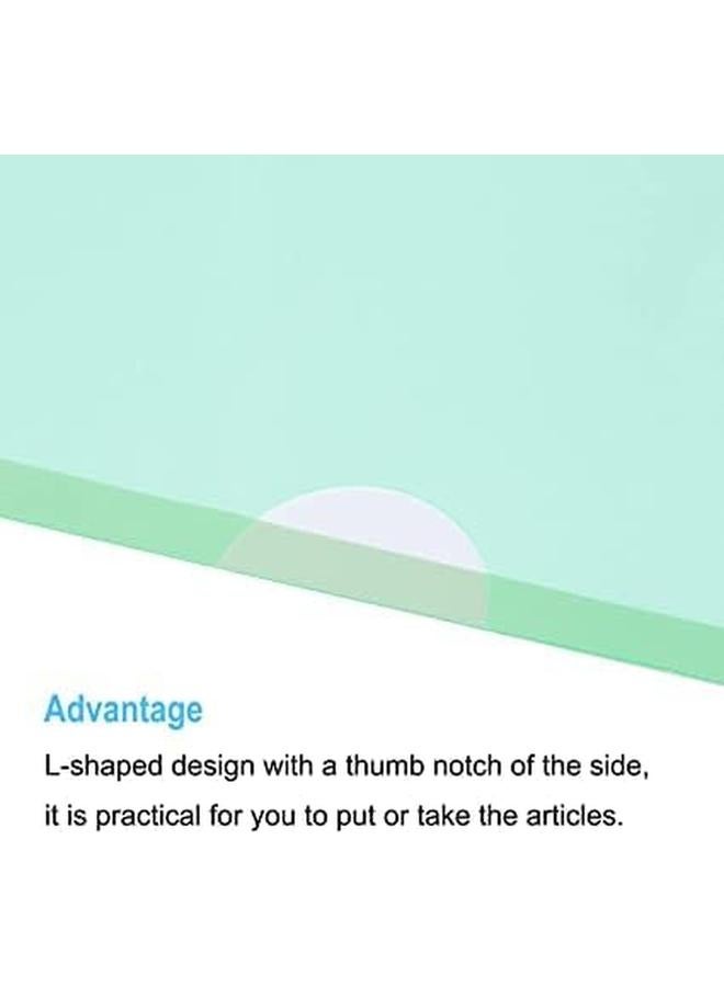 مارك ملف بلاستيك مقاس A4 12 قطعة أخضر - Image 4