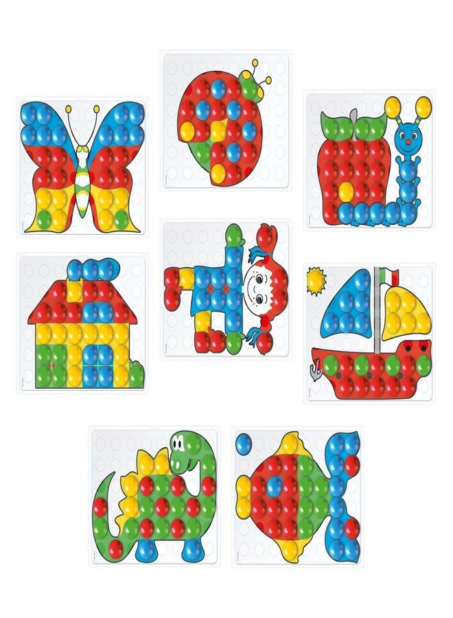 Quercetti Fantacolor Junior Mosaic Pegboard Set - Image 3
