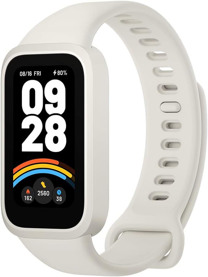 Xiaomi Smart Band 9 نشط بيج / أبيض / فضي - Image 1