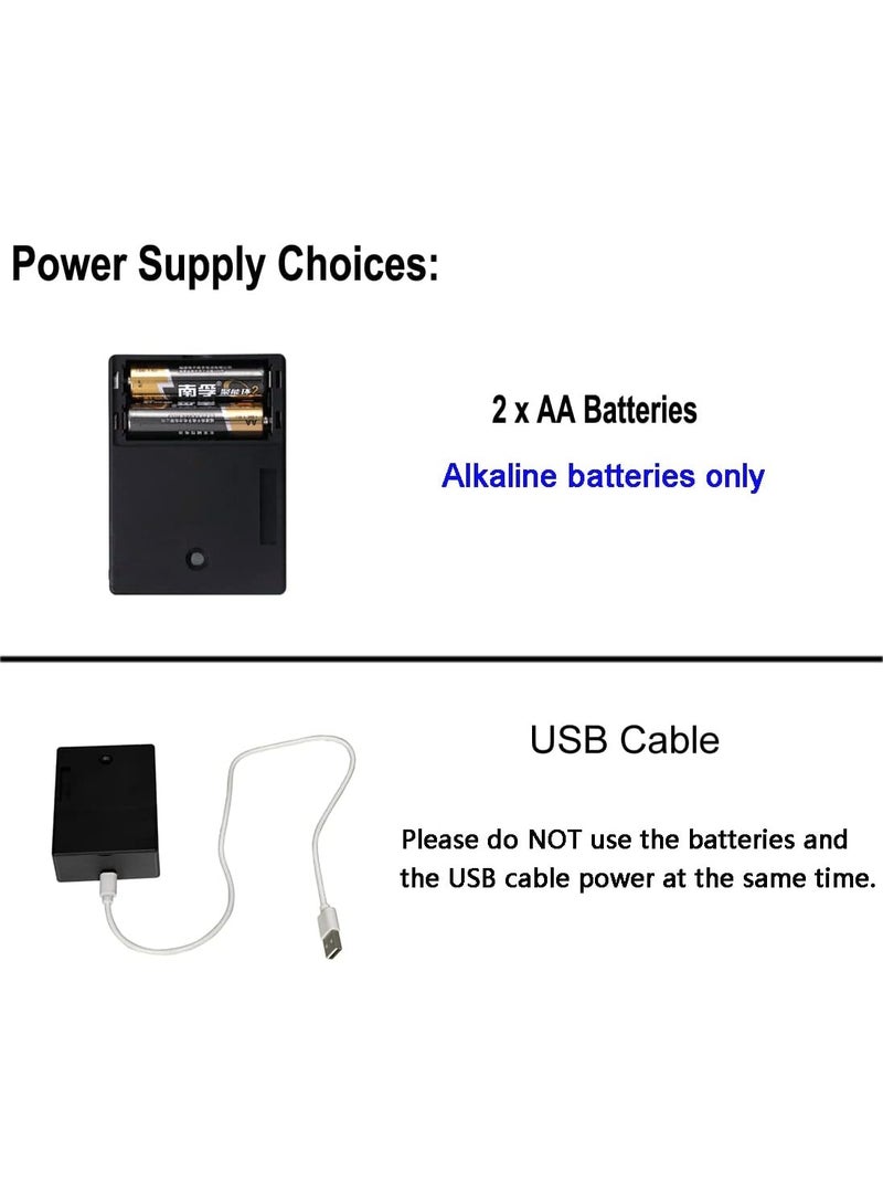 RFID Locks for Hidden DIY Lock - Electronic Cabinet Lock with USB Cable for Wooden Cabinet Drawer Locker Cupboard Gun Box (2 Pack) - Image 4