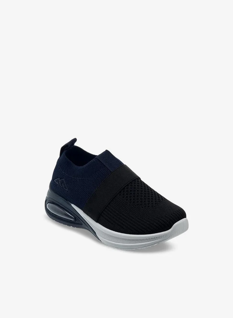 Oaklan by Shoexpress NAVY Boys Textured Slip-On Sports Shoes for Men | Best Price UAE